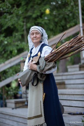 June 19, 2026, Helsinki, Uusimaa, Finland: HELSINKI, FINLAND Ã¢â‚¬ June 19, 2026: Participants compete in the traditional Stickman Cross dance during the annual Seurasaari Midsummer Bonfires (Juhannusvalkeat) at Seurasaari Open-Air Museum in Helsinki, Finland. The lively folk dance competition is one of the traditional activities featured during Finland s Midsummer celebrations, bringing together performers and visitors to celebrate the country s cultural heritage and the summer solstice. Helsinki Finland - ZUMAt172 20260619_zip_t172_029 Copyright: xJosexTabaresx