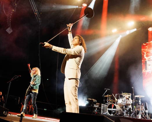 Foreigner live at Wembley Arena, London, UK, 19 June 2026 Singer Luis Maldonado and guitarist Bruce Watson of rock band Foreigner performing live at the Wembley Arena in London, UK on 19th June 2026, Credit:Manuela Langotsch Avalon United Kingdom, London, Wembley Arena  Copyright: xManuelaxLangotschx xAvalonx 1111454841