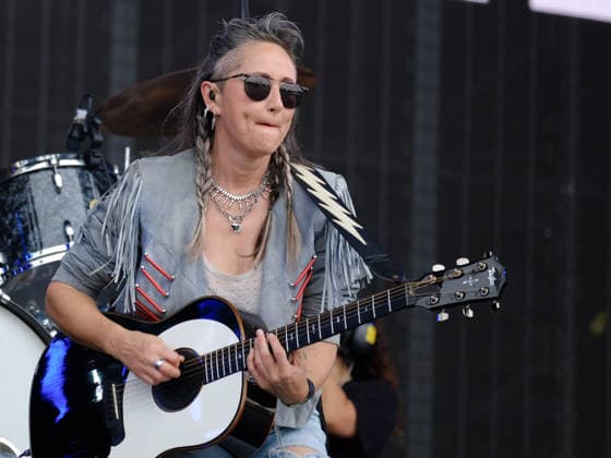 June 20, 2026, Newport, United Kingdom: Scottish singer-songwriter and musician Kate Victoria Tunstall, known professionally as KT Tunstall, performing live on stage at the Isle of Wight festival. Newport United Kingdom - ZUMAs197 20260620_aaa_s197_074 Copyright: xDawnxFletcher-Parkx
