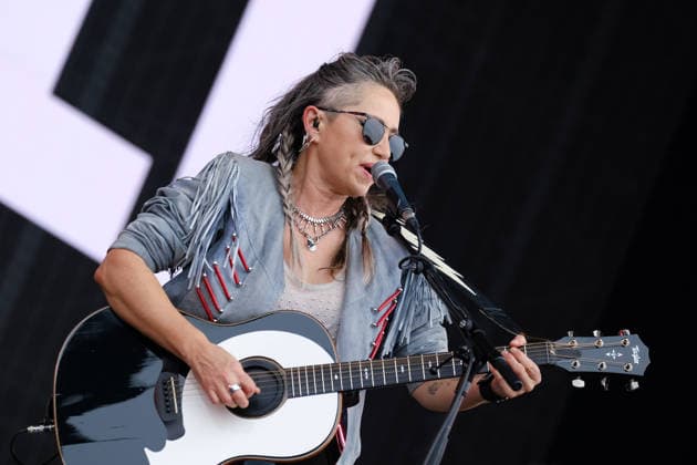 June 20, 2026, Newport, United Kingdom: Scottish singer-songwriter and musician Kate Victoria Tunstall, known professionally as KT Tunstall, performing live on stage at the Isle of Wight festival. Newport United Kingdom - ZUMAs197 20260620_aaa_s197_076 Copyright: xDawnxFletcher-Parkx