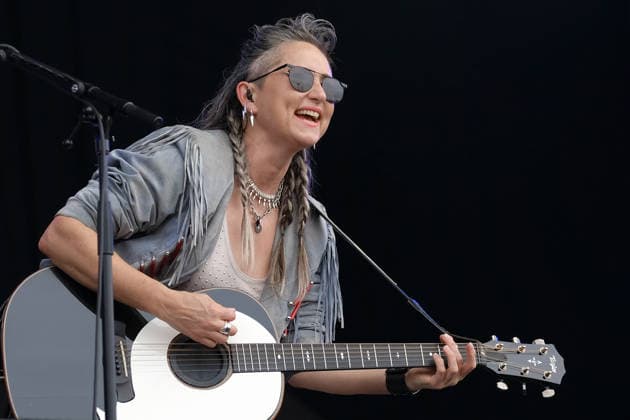 June 20, 2026, Newport, United Kingdom: Scottish singer-songwriter and musician Kate Victoria Tunstall, known professionally as KT Tunstall, performing live on stage at the Isle of Wight festival. Newport United Kingdom - ZUMAs197 20260620_aaa_s197_088 Copyright: xDawnxFletcher-Parkx