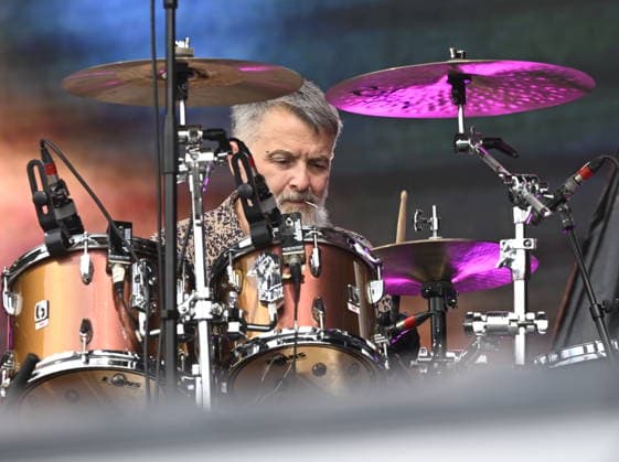 Drummer Sean Moore of Manic Street Preachers performs during the music festival Metronome Prague, on June 20, 2026, in Prague, Czech Republic. (CTKxPhoto MichalxKrumphanzl) CTKPhotoP2026062004694  CTKPhotoP2026062004694