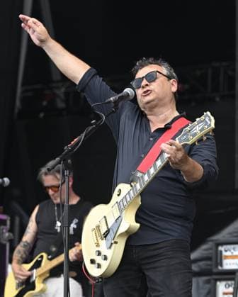 Singer and guitarist James Dean Bradfield of Manic Street Preachers performs during the music festival Metronome Prague, on June 20, 2026, in Prague, Czech Republic. (CTKxPhoto MichalxKrumphanzl) CTKPhotoP2026062004705  CTKPhotoP2026062004705