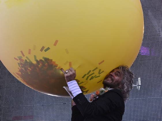 Singer Wayne Coyne of The Flaming Lips band performs during the music festival Metronome Prague, on June 20, 2026, in Prague, Czech Republic. (CTKxPhoto MichalxKrumphanzl) CTKPhotoP2026062005166  CTKPhotoP2026062005166