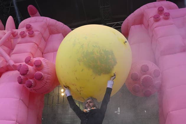 Singer Wayne Coyne of The Flaming Lips band performs during the music festival Metronome Prague, on June 20, 2026, in Prague, Czech Republic. (CTKxPhoto MichalxKrumphanzl) CTKPhotoP2026062005222  CTKPhotoP2026062005222