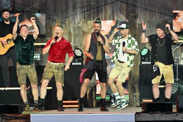 20.06.2026 - Bad Kleinkirchheim - St. Oswald am Hoferriegel in Österreich (AUT) - Wenn die Musi spielt Sommer Open Air 2026- im Bild: voXXclub, *** June 20, 2026, Bad Kleinkirchheim, St. Oswald am Hoferriegel, Austria, AUT