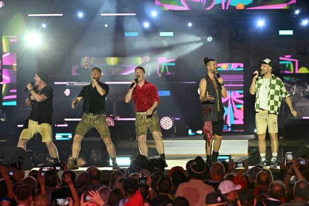 20.06.2026 - Bad Kleinkirchheim - St. Oswald am Hoferriegel in Österreich (AUT) - Wenn die Musi spielt Sommer Open Air 2026- im Bild: voXXclub, *** June 20, 2026, Bad Kleinkirchheim, St. Oswald am Hoferriegel, Austria, AUT
