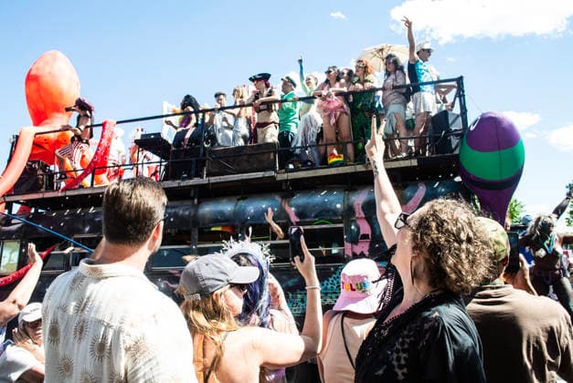 June 20, 2026, Brooklyn, New York, USA: Participants during the annual Coney Island, Brooklyn, Mermaid Parade. Brooklyn USA - ZUMAt442 20260620_znp_t442_009 Copyright: xBillyxTompkinsx