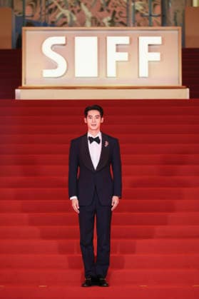 SHANGHAI, CHINA - JUNE 20: Actor Yosh Yu Shi arrives at the red carpet of the closing ceremony for the 28th Shanghai International Film Festival on June 20, 2026 in Shanghai, China.  Copyright: xVCGx 111649394317