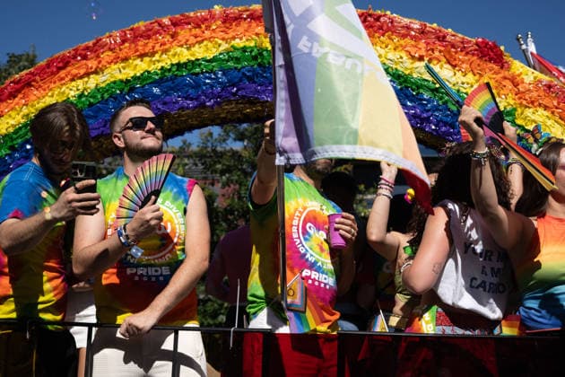 June 20, 2026, Washington, Dc, Washington, Dc, USA: The Capital Pride Parade was shorter this year, running approximately 1.3 miles from T Street, NW at 14th Street to Freedom Plaza. There were still plenty of floats, participants, and crowds. Washington, Dc USA - ZUMAm230 20260620_znp_m230_037 Copyright: xNickxMasonx