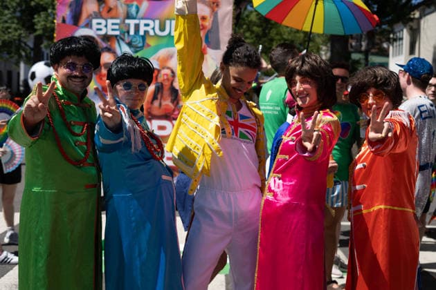 June 20, 2026, Washington, Dc, Washington, Dc, USA: The Capital Pride Parade was shorter this year, running approximately 1.3 miles from T Street, NW at 14th Street to Freedom Plaza. There were still plenty of floats, participants, and crowds. Washington, Dc USA - ZUMAm230 20260620_znp_m230_046 Copyright: xNickxMasonx