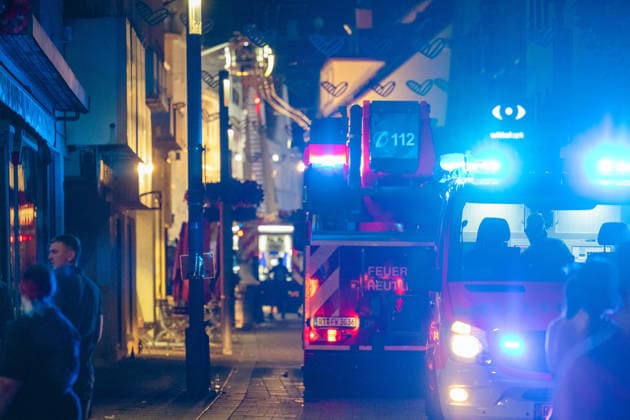 Blaulicht: Dachstuhlbrand in der Kanzleistrasse Reutlingen am 21.06.2026, Blaulicht: Dachstuhlbrand in der Kanzleistrasse Reutlingen am 21.06.2026, *** Emergency Copyright: xEibner-Pressefoto DimitrixDrofitx EP_ddh