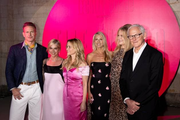 Mathew Davis, Selma Blair, Reese Witherspoon, Ali Carter, Jennifer Coolidge, Victor Garber at arrivals for ELLE WORLD Grand Opening, Hall des Lumieres, New York, NY, June 20, 2026. Photo By: Ryan Billings Everett Collection ELLE WORLD Grand Opening PUBLICATIONXNOTxINxCANxCHNxFRAxITAxJPNxNORxPOLxRUSxESPxUKxUSA