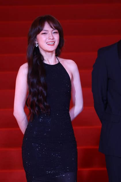SHANGHAI, CHINA - JUNE 20: Actress Vicky Chen (aka Wen Qi) arrives at the red carpet of the closing ceremony for the 28th Shanghai International Film Festival on June 20, 2026 in Shanghai, China.  Copyright: xVCGx 111649518228