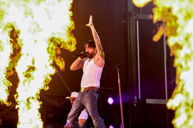 The Boss Hoss Back to the Boots LIVE Summer 2026, Kluturfabrik Cortendorf Concert, Live Music The Boss Hoss Back to the Boots LIVE Summer 2026 20 Jun 2026 Kluturfabrik Cortendorf, Coburg, Germany Image: Alec Boss Burns Völkel, of The Boss Hoss, performing in the Kluturfabrik Cortendorf during Back to the Boots Tour. Copyright: xPresseFotoxEvansx