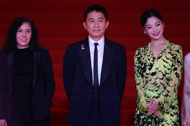 SHANGHAI, CHINA - JUNE 20: Actor Tony Leung Chiu-wai and actress Xin Zhilei arrive at the red carpet of the closing ceremony for the 28th Shanghai International Film Festival on June 20, 2026 in Shanghai, China.  Copyright: xVCGx 111649518343