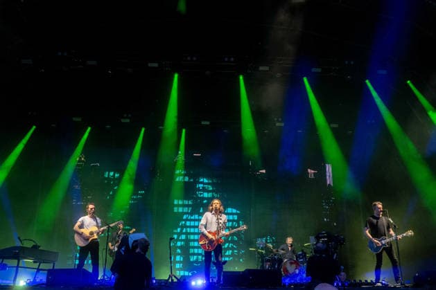 Snow Patrol in concert at Thetford Forest in Thetford, UK on 20 June 2026 Johnny McDaid, Ben Epstein, Gary Lightbody, Ash Soan, Nathan Connolly performing with Snow Patrol in concert at Thetford Forest in Thetford, UK on 20 June 2026, Credit:Stephen Keable Avalon UK, Norfolk, Thetford, Thetford Forest  Copyright: xStephenxKeablex xAvalonx 1111528809