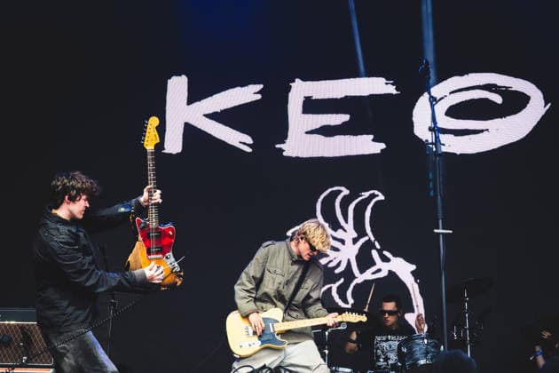 Keo performing live on the King Tut s Stage at TRNSMT Festival, Glasgow Green on Saturday 20 June 2026. Keo performing live on the King Tut s Stage at TRNSMT Festival, Glasgow Green on Saturday 20 June 2026. Dynamic rock band fronted by brothers Finn and Conor Keogh, delivering raw rock energy. Part of the TRNSMT 2026 weekend series in Glasgow., Credit:Adam Hampton-Matthews Avalon  Copyright: xAdamxHampton-Matthewsx xAvalonx 1111544981