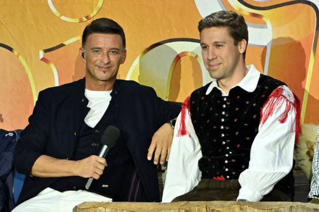 20.06.2026 - Bad Kleinkirchheim - St. Oswald am Hoferriegel in Österreich (AUT) - Wenn die Musi spielt Sommer Open Air 2026- im Bild: Saso Avsenik und seine Oberkrainer, *** June 20, 2026, Bad Kleinkirchheim, St. Oswald am Hoferriegel, Austria, AUT