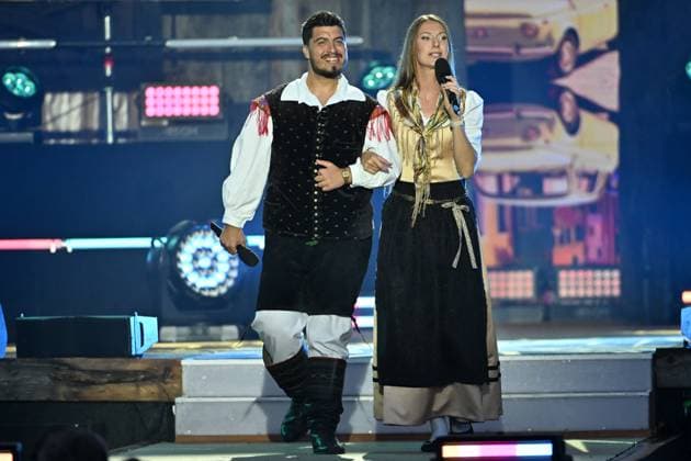20.06.2026 - Bad Kleinkirchheim - St. Oswald am Hoferriegel in Österreich (AUT) - Wenn die Musi spielt Sommer Open Air 2026- im Bild: Saso Avsenik und seine Oberkrainer, *** June 20, 2026, Bad Kleinkirchheim, St. Oswald am Hoferriegel, Austria, AUT