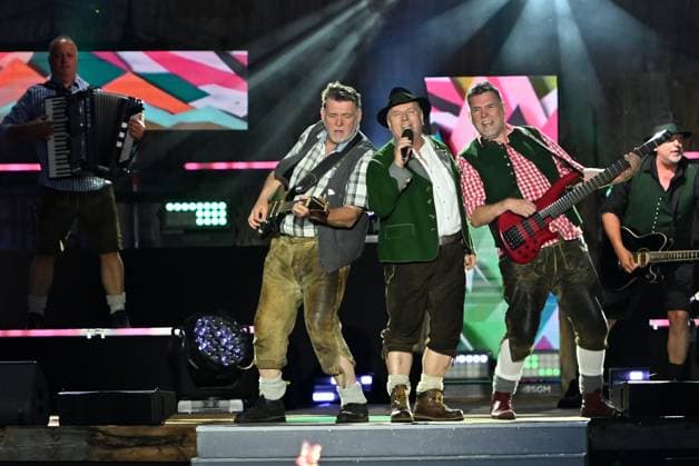 20.06.2026 - Bad Kleinkirchheim - St. Oswald am Hoferriegel in Österreich (AUT) - Wenn die Musi spielt Sommer Open Air 2026- im Bild: AlpenRebellen (Alpen Rebellen), *** June 20, 2026, Bad Kleinkirchheim, St. Oswald am Hoferriegel, Austria, AUT