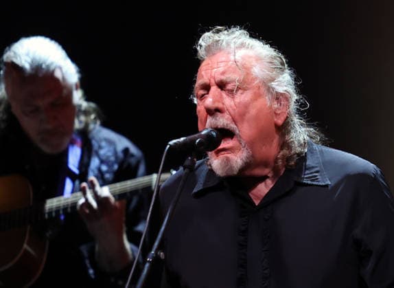 Croatia Robert Plant Concert Robert Plant performs during his concert with with Saving Grace and Suzi Dian at St. Michael s Fortress in Sibenik, Croatia on June 20, 2026.  DuskoxJaramaz PIXSELL