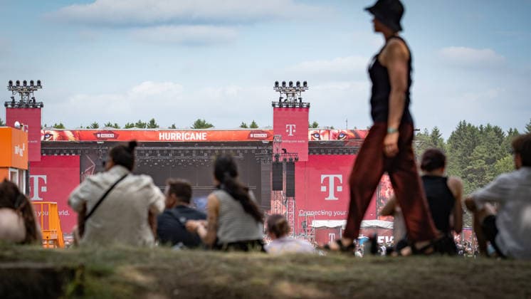 View of the festival grounds with the audience, June 21, 2026 Hurricane Music Festival 2026 in Scheeßel, Lower Saxony, Scheeßel, Lower Saxony, Germany, festival grounds,detected_source_language