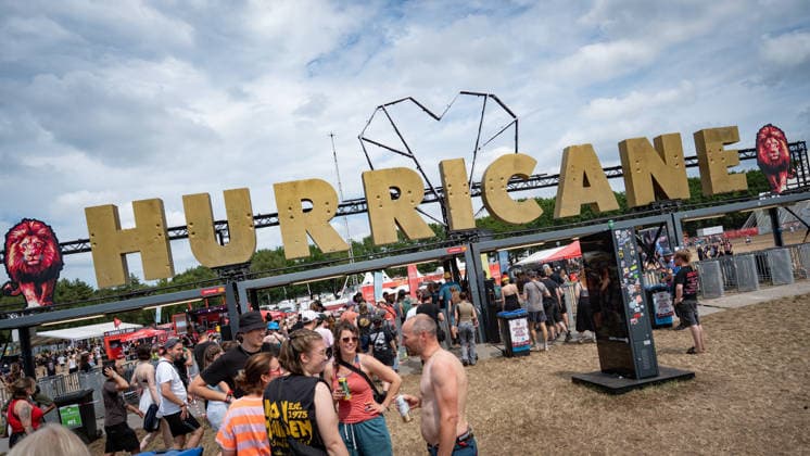 View of the festival grounds with the audience, June 21, 2026 Hurricane Music Festival 2026 in Scheeßel, Lower Saxony, Scheeßel, Lower Saxony, Germany, festival grounds,detected_source_language