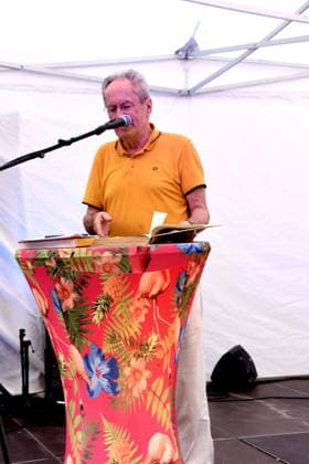 Christian Ude ehemaliger Oberbuergermeister Lesung Muenchen 21.06.2026 Corso Leobold Foto Muenchen *** Christian Ude, former mayor of Munich, reading, Munich, June 21, 2026, Corso Leobold, photo