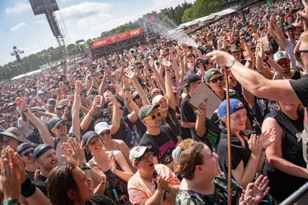View of the festival grounds with the audience, June 21, 2026 Hurricane Music Festival 2026 in Scheeßel, Lower Saxony, Scheeßel, Lower Saxony, Germany, festival grounds,detected_source_language