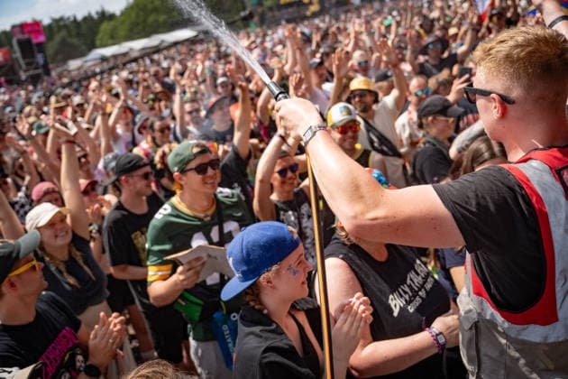 View of the festival grounds with the audience, June 21, 2026 Hurricane Music Festival 2026 in Scheeßel, Lower Saxony, Scheeßel, Lower Saxony, Germany, festival grounds,detected_source_language