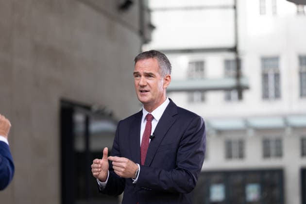 Politicians at BBC Broadcasting House in London, UK - 21 Jun 2026 Business Secretary Peter Kyle seen after his appearance with Laura Kuenssberg at BBC Broadcasting House. London United Kingdom Copyright: xPhilxLewisx xSOPAxImagesx PeterKyleInterview-7525