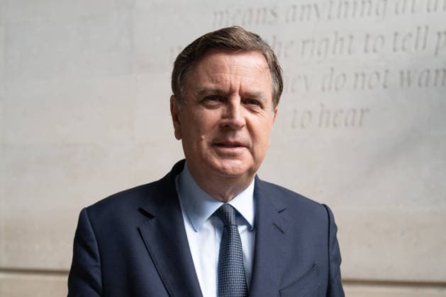 June 21, 2026, London, United Kingdom: Shadow Chancellor of the Exchequer Mel Stride seen after his appearance with Laura Kuenssberg at BBC Broadcasting House. London United Kingdom  - ZUMAs197 20260621_aaa_s197_023 Copyright: xPhilxLewisx