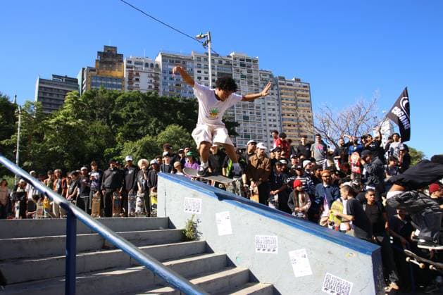 RECORD DATE NOT STATED event brings together skaters in Sao Paulo Sao Paulo (SP), 06 21 2026 - Skater Day Event SP - Skaters take over Paulista Avenue and Roosevelt Square on the morning of this Sunday, the 21st, in celebration of Go! Skater Day, World Skateboarding Day.(Foto: Fabricio Bomjardim Thenews2 imago images) event brings together skaters in Sao Paulo  Copyright: xFabricioxBomjardimx