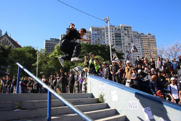 RECORD DATE NOT STATED event brings together skaters in Sao Paulo Sao Paulo (SP), 06 21 2026 - Skater Day Event SP - Skaters take over Paulista Avenue and Roosevelt Square on the morning of this Sunday, the 21st, in celebration of Go! Skater Day, World Skateboarding Day.(Foto: Fabricio Bomjardim Thenews2 imago images) event brings together skaters in Sao Paulo  Copyright: xFabricioxBomjardimx