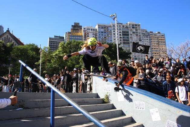 RECORD DATE NOT STATED event brings together skaters in Sao Paulo Sao Paulo (SP), 06 21 2026 - Skater Day Event SP - Skaters take over Paulista Avenue and Roosevelt Square on the morning of this Sunday, the 21st, in celebration of Go! Skater Day, World Skateboarding Day.(Foto: Fabricio Bomjardim Thenews2 imago images) event brings together skaters in Sao Paulo  Copyright: xFabricioxBomjardimx