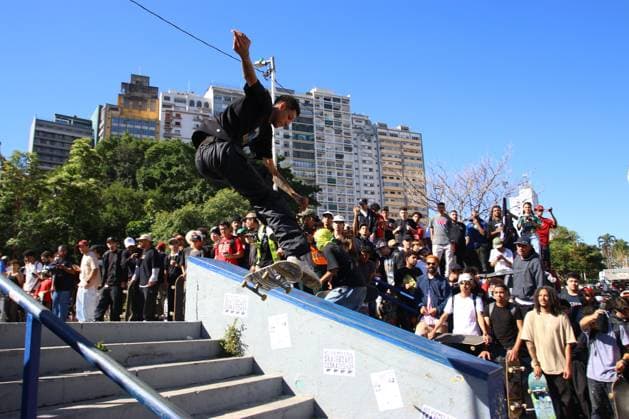 RECORD DATE NOT STATED event brings together skaters in Sao Paulo Sao Paulo (SP), 06 21 2026 - Skater Day Event SP - Skaters take over Paulista Avenue and Roosevelt Square on the morning of this Sunday, the 21st, in celebration of Go! Skater Day, World Skateboarding Day.(Foto: Fabricio Bomjardim Thenews2 imago images) event brings together skaters in Sao Paulo  Copyright: xFabricioxBomjardimx