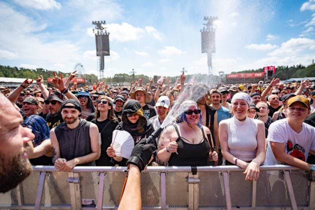 View of the festival grounds with the audience, June 21, 2026 Hurricane Music Festival 2026 in Scheeßel, Lower Saxony, Scheeßel, Lower Saxony, Germany, festival grounds,detected_source_language