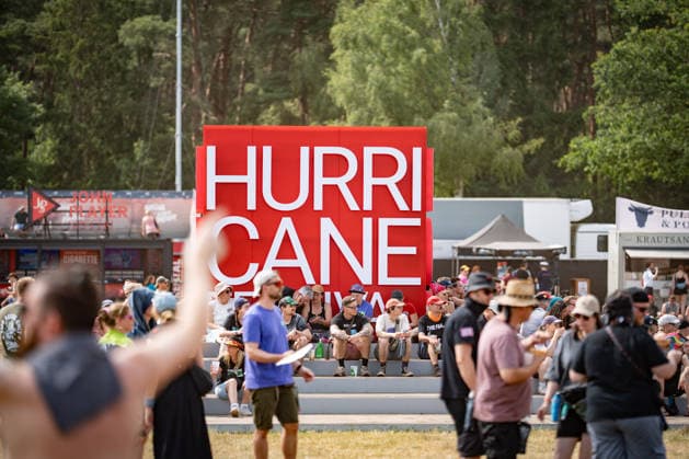 View of the festival grounds with the audience, June 21, 2026 Hurricane Music Festival 2026 in Scheeßel, Lower Saxony, Scheeßel, Lower Saxony, Germany, festival grounds,detected_source_language