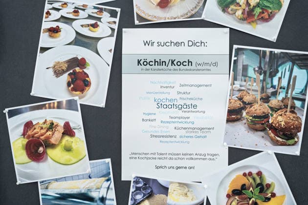 Berlin, 21.06.2026 Tag der offenen Tür der Bundesregierung im Bundeskanzleramt. Stellenausschreibung: Gesucht wird ein Koch (w m d) *** Berlin, June 21, 2026 Federal Government Open House at the Federal Chancellery Job Posting