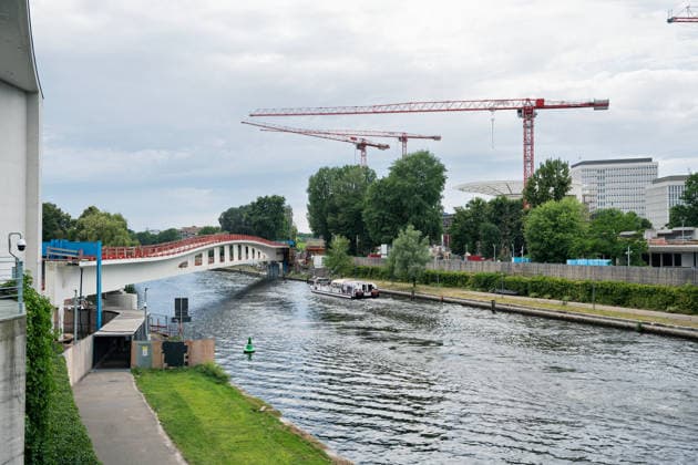 Berlin, 21.06.2026 Tag der offenen Tür der Bundesregierung im Bundeskanzleramt.Baustelle Erweiterungsbau Kanzleramt *** Berlin, June 21, 2026