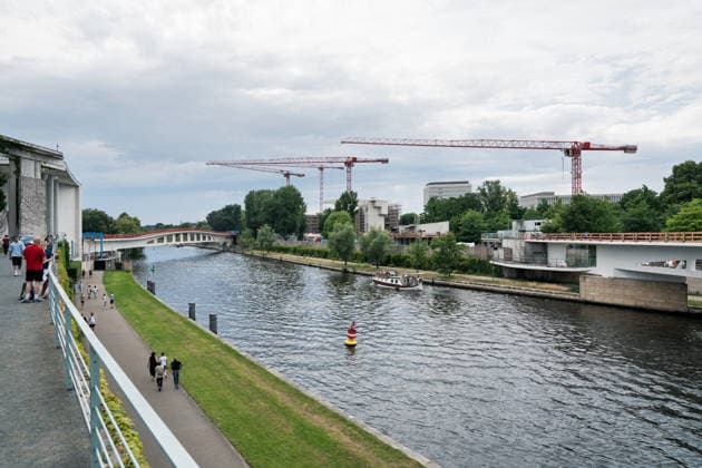 Berlin, 21.06.2026 Tag der offenen Tür der Bundesregierung im Bundeskanzleramt.Baustelle Erweiterungsbau Kanzleramt *** Berlin, June 21, 2026