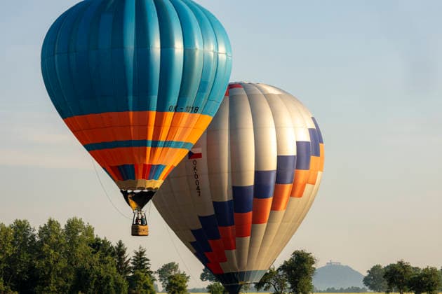 Meeting of pilots and owners of hot air balloons, on June 21, 2026, in Katusice, near Bela pod Bezdezem, Czech Republic. (CTKxPhoto RadekxPetrasek) CTKPhotoP2026062102326  CTKPhotoP2026062102326