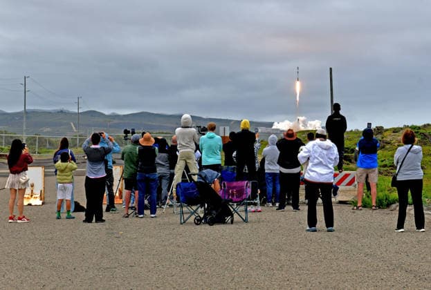 June 21, 2026, Lompoc, California, U.S: SpaceX Falcon 9 rocket launches from Vandenberg Space Force Base, Lompoc, Ca. Lompoc U.S - ZUMAm162 20260621_aap_m162_002 Copyright: xErickxMadridx