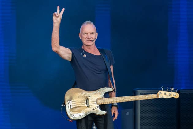 A concert by British musician Sting as part of the Metronome Prague music festival, on June 21, 2026, in Prague, Czech Republic. (CTKxPhoto OndrejxDeml) CTKPhotoP2026062105890  CTKPhotoP2026062105890