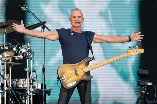 A concert by British musician Sting as part of the Metronome Prague music festival, on June 21, 2026, in Prague, Czech Republic. (CTKxPhoto OndrejxDeml) CTKPhotoP2026062105887  CTKPhotoP2026062105887