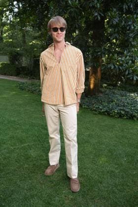 IPA85918936 - Milan, Milan Men™s Fashion Week Spring Summer 2027 - Men™s Fashion, Spring Summer 2027 - TOD™S presentation - arrivals In the photo: Zack Lugo  Copyright: xRiccardoxGIordanox xRiccardoxGiordanox 85918936