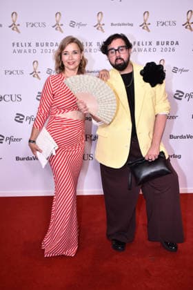 Tina Ruland und Oliver Polak beim Felix Burda Award am 21.06.2026 im Axika in Berlin Tina Ruland and Oliver Polak attend the Felix Burda Award ceremony on June 21, 2026 at the Axika in Berlin, Germany Felix Burda Award in Berlin *** Tina Ruland and Oliver Polak at the Felix Burda Award ceremony on June 21, 2026, at the Axika in Berlin, Germany Felix Burda Award in Berlin,detected_source_language 