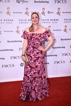 Ruth Moschner attends the Felix Burda Award ceremony on June 21, 2026 at the Axika in Berlin, Germany Felix Burda Award in Berlin *** Ruth Moschner attends the Felix Burda Award ceremony on June 21, 2026, at the Axika in Berlin, Germany. Felix Burda Award in Berlin,detected_source_language