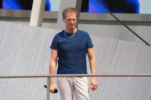 ZDF-Fernsehgarten 2026. Jörg Bausch im ZDF Fernsehgarten mit dem Motto Discofox am 21.06.2026 in Mainz. Mainz ZDF Fernsehgarten Rheinland-Pfalz *** ZDF Fernsehgarten 2026